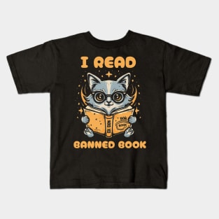 I read banned books Kids T-Shirt